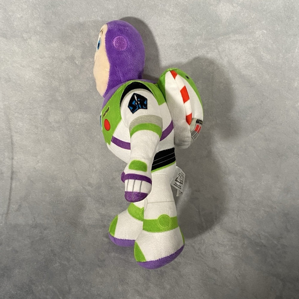 Toy Story Buzz Lightyear Plush 10" Disney Pixar Stuffed Doll Figure Space Ranger - Picture 2 of 6